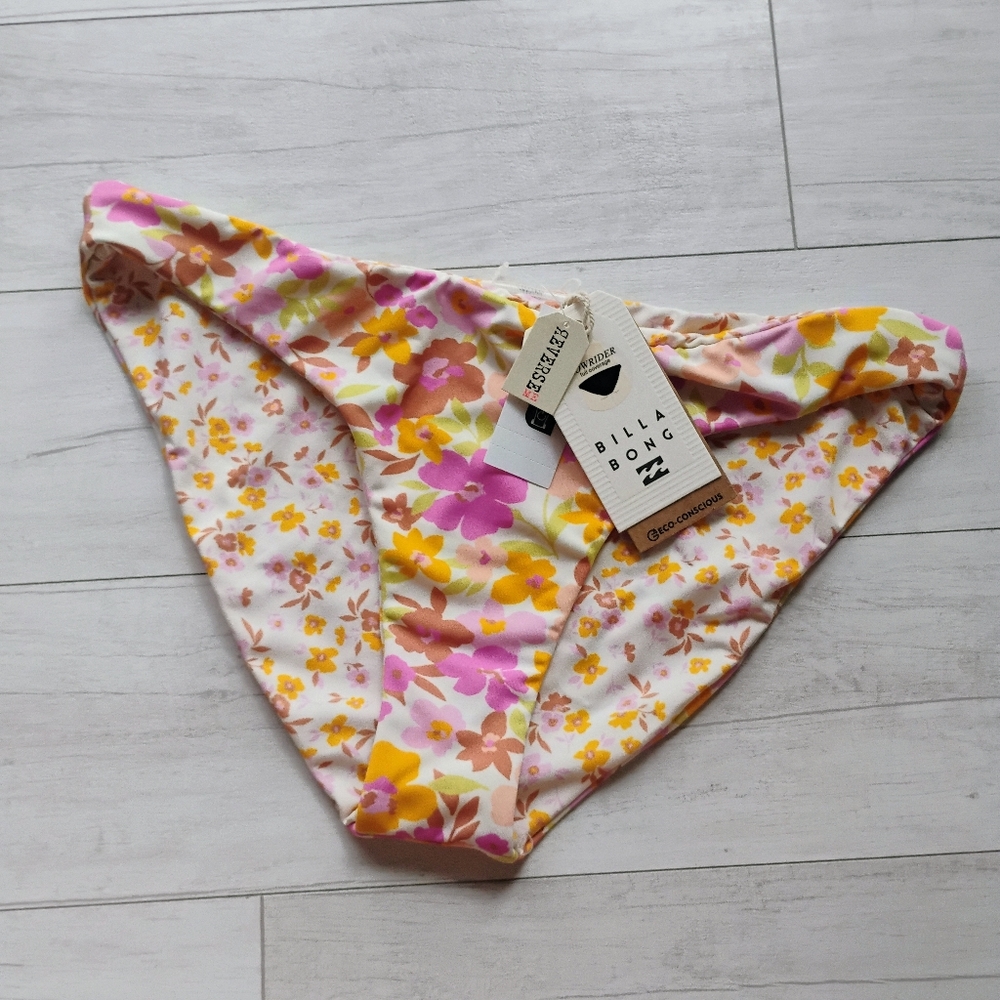 BILLABONG NEW Sungazers Reversible Lowrider Bikini Bottoms